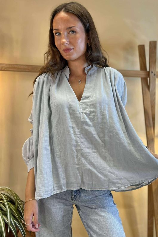 Made in Italy Songbird Nero Blouse Pearl /11 =